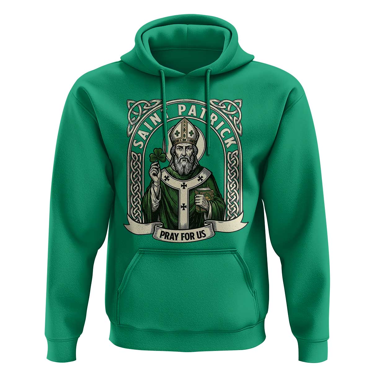 Saint Patrick Pray For Us Hoodie St Patricks Day Religious Gift