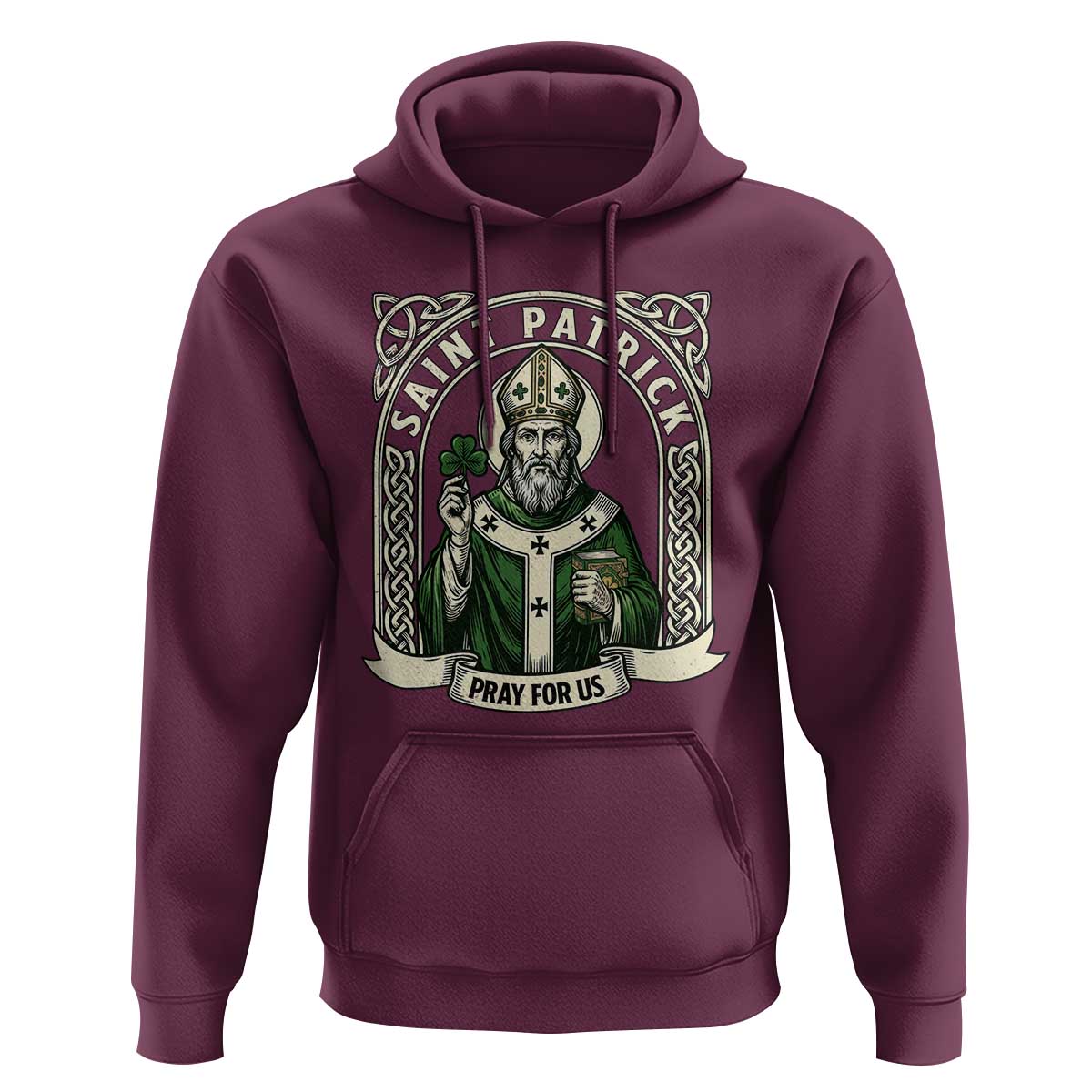 Saint Patrick Pray For Us Hoodie St Patricks Day Religious Gift