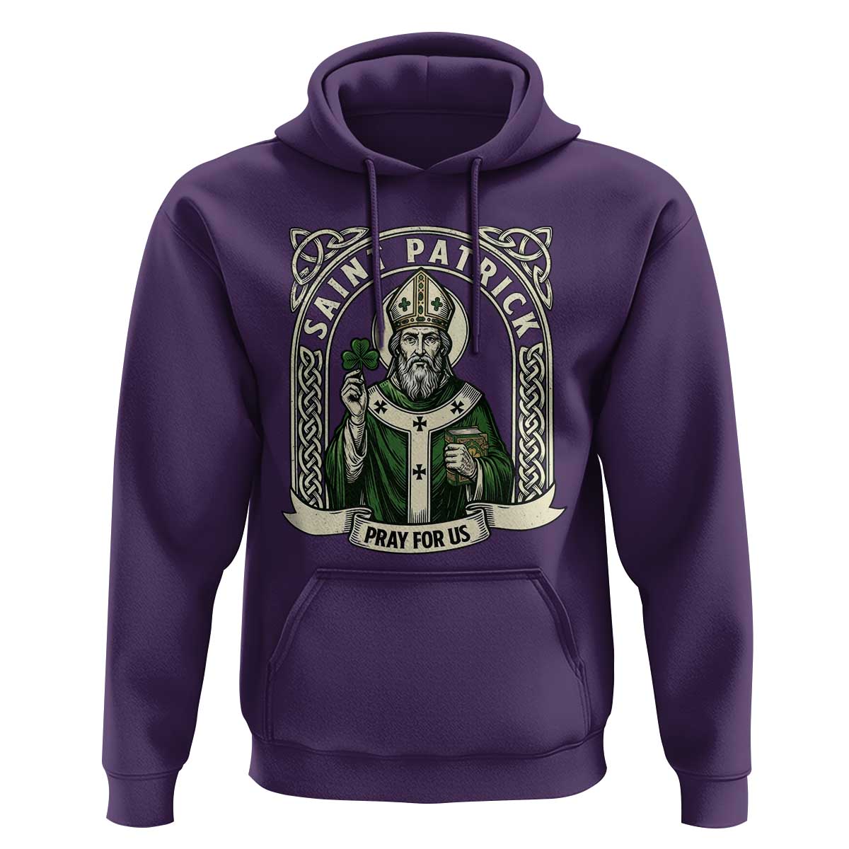 Saint Patrick Pray For Us Hoodie St Patricks Day Religious Gift