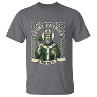 Saint Patrick Pray For Us T Shirt St Patricks Day Religious Gift