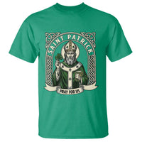 Saint Patrick Pray For Us T Shirt St Patricks Day Religious Gift