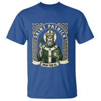 Saint Patrick Pray For Us T Shirt St Patricks Day Religious Gift