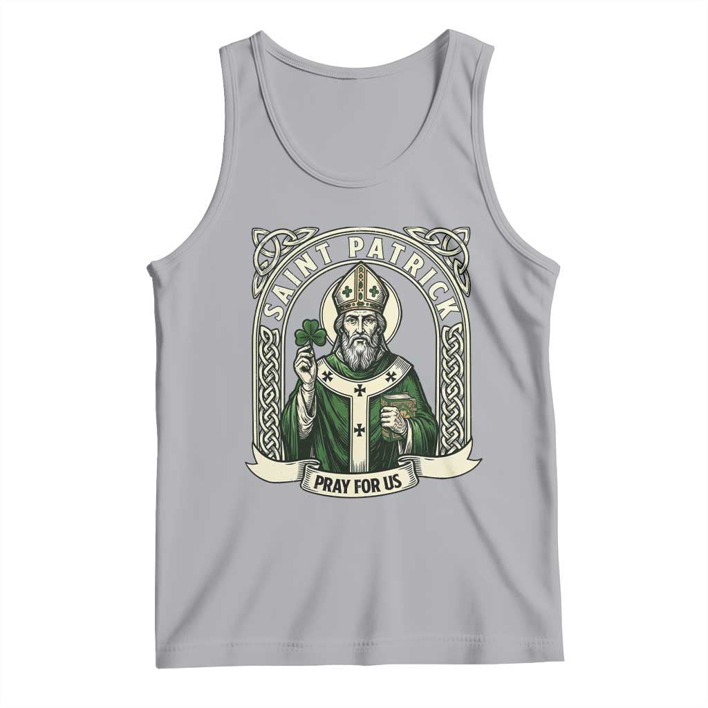 Saint Patrick Pray For Us Tank Top St Patricks Day Religious Gift