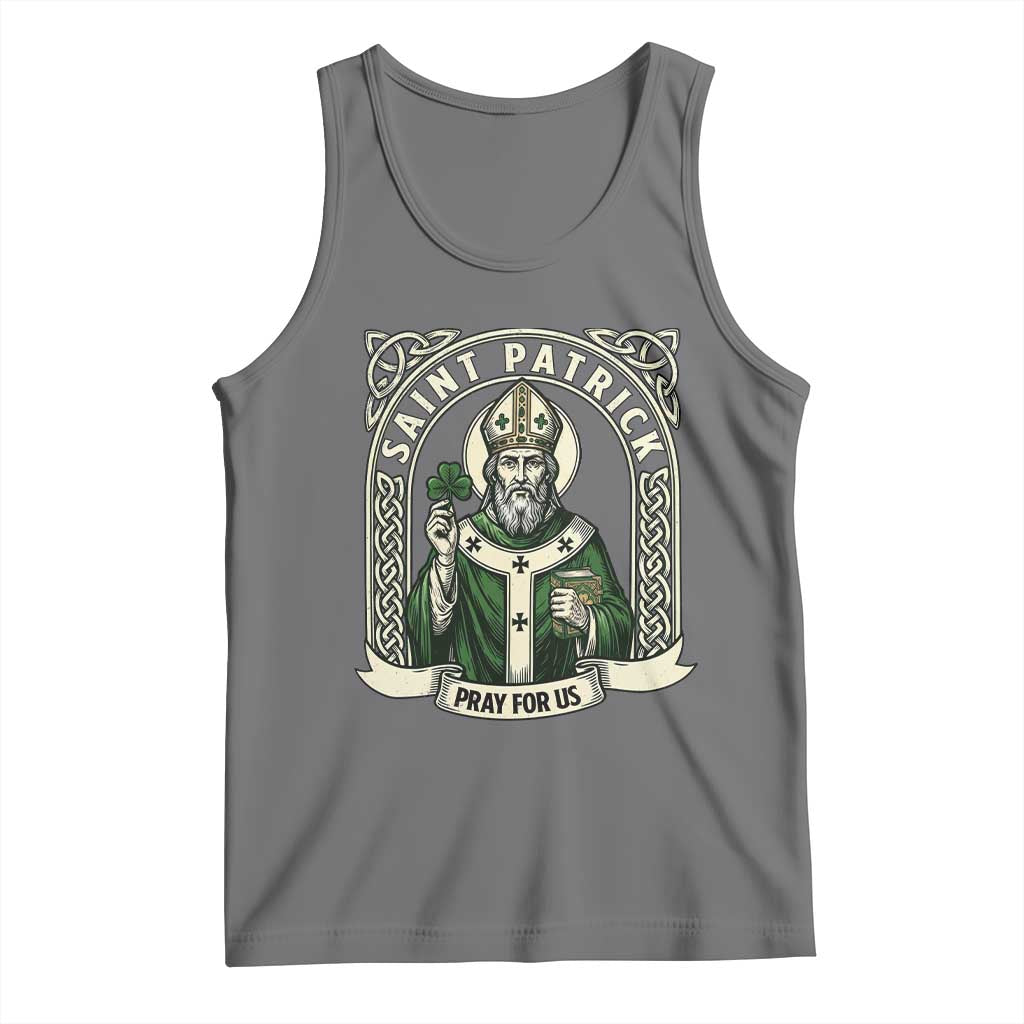 Saint Patrick Pray For Us Tank Top St Patricks Day Religious Gift