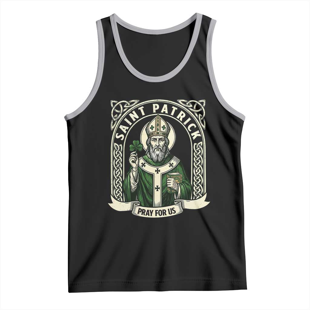 Saint Patrick Pray For Us Tank Top St Patricks Day Religious Gift