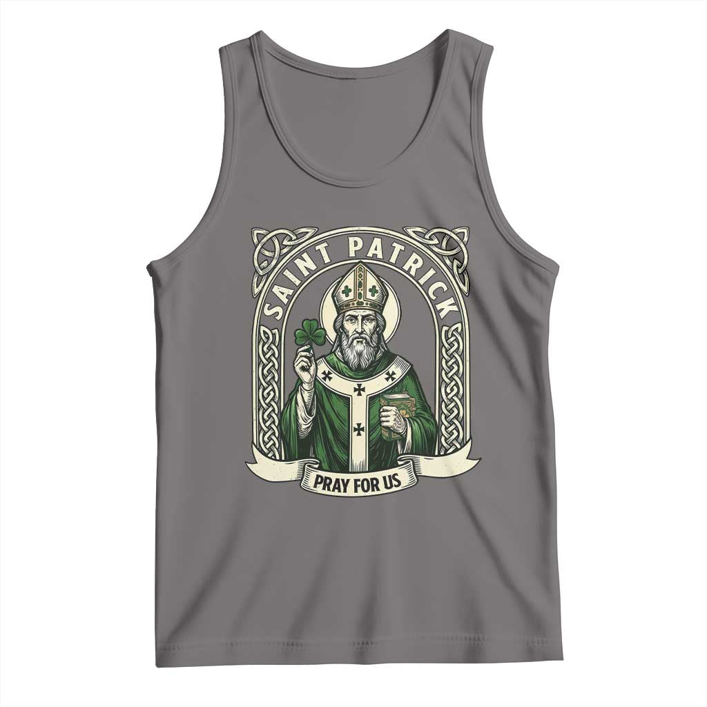 Saint Patrick Pray For Us Tank Top St Patricks Day Religious Gift