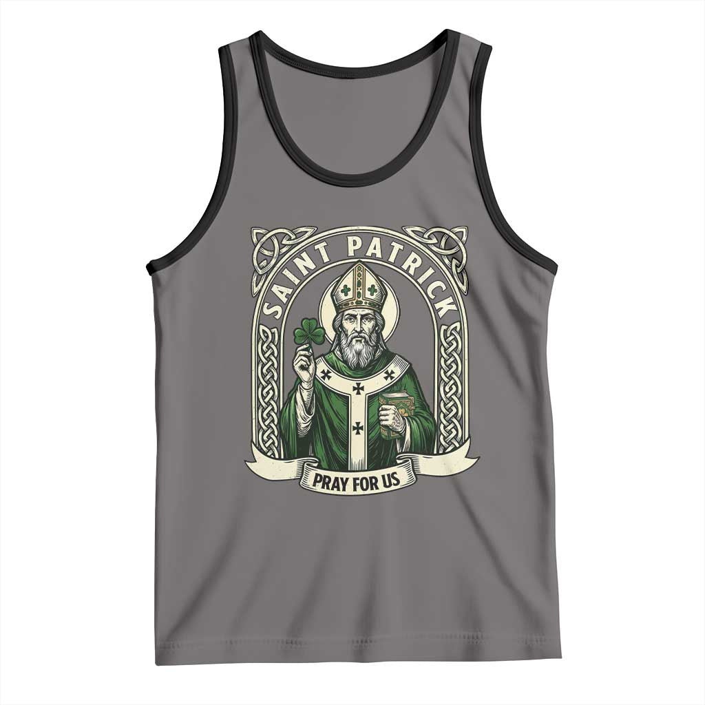 Saint Patrick Pray For Us Tank Top St Patricks Day Religious Gift