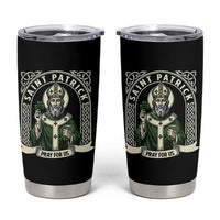 Saint Patrick Pray For Us Tumbler Cup St Patricks Day Religious Gift