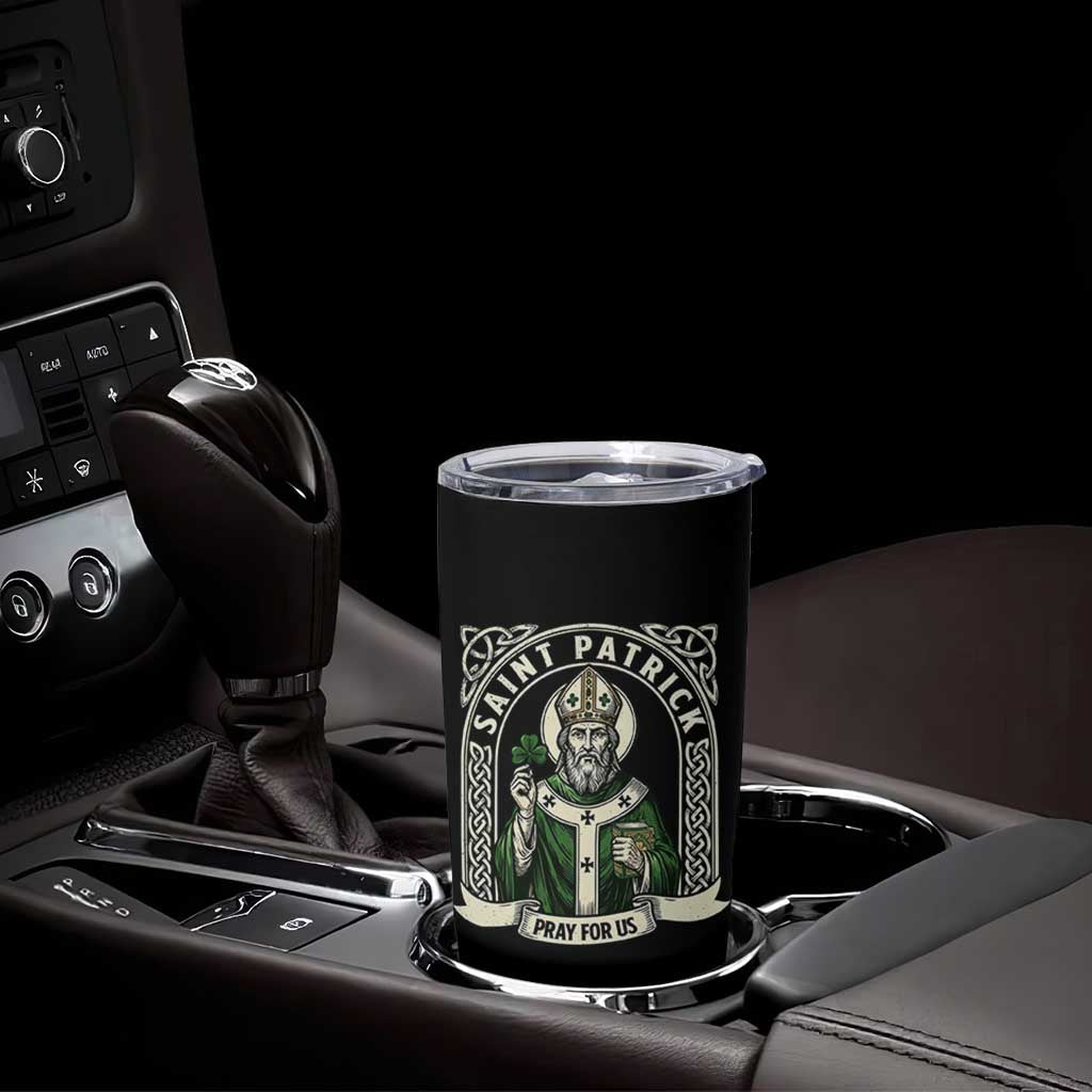 Saint Patrick Pray For Us Tumbler Cup St Patricks Day Religious Gift