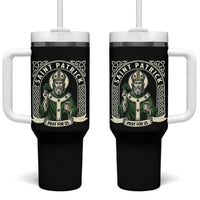 Saint Patrick Pray For Us Tumbler With Handle St Patricks Day Religious Gift