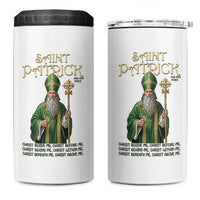 Saint Patrick Ora Pro Nobis 4 in 1 Can Cooler Tumbler Irish Christian Prayer