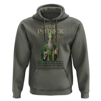 Saint Patrick Ora Pro Nobis Hoodie Irish Christian Prayer