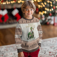 Saint Patrick Ora Pro Nobis Ugly Christmas Sweater Irish Christian Prayer
