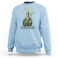 Saint Patrick Ora Pro Nobis Sweatshirt Irish Christian Prayer