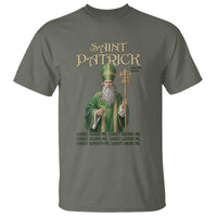 Saint Patrick Ora Pro Nobis T Shirt Irish Christian Prayer