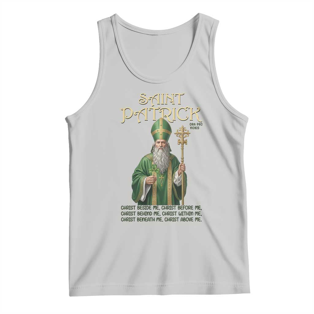Saint Patrick Ora Pro Nobis Tank Top Irish Christian Prayer