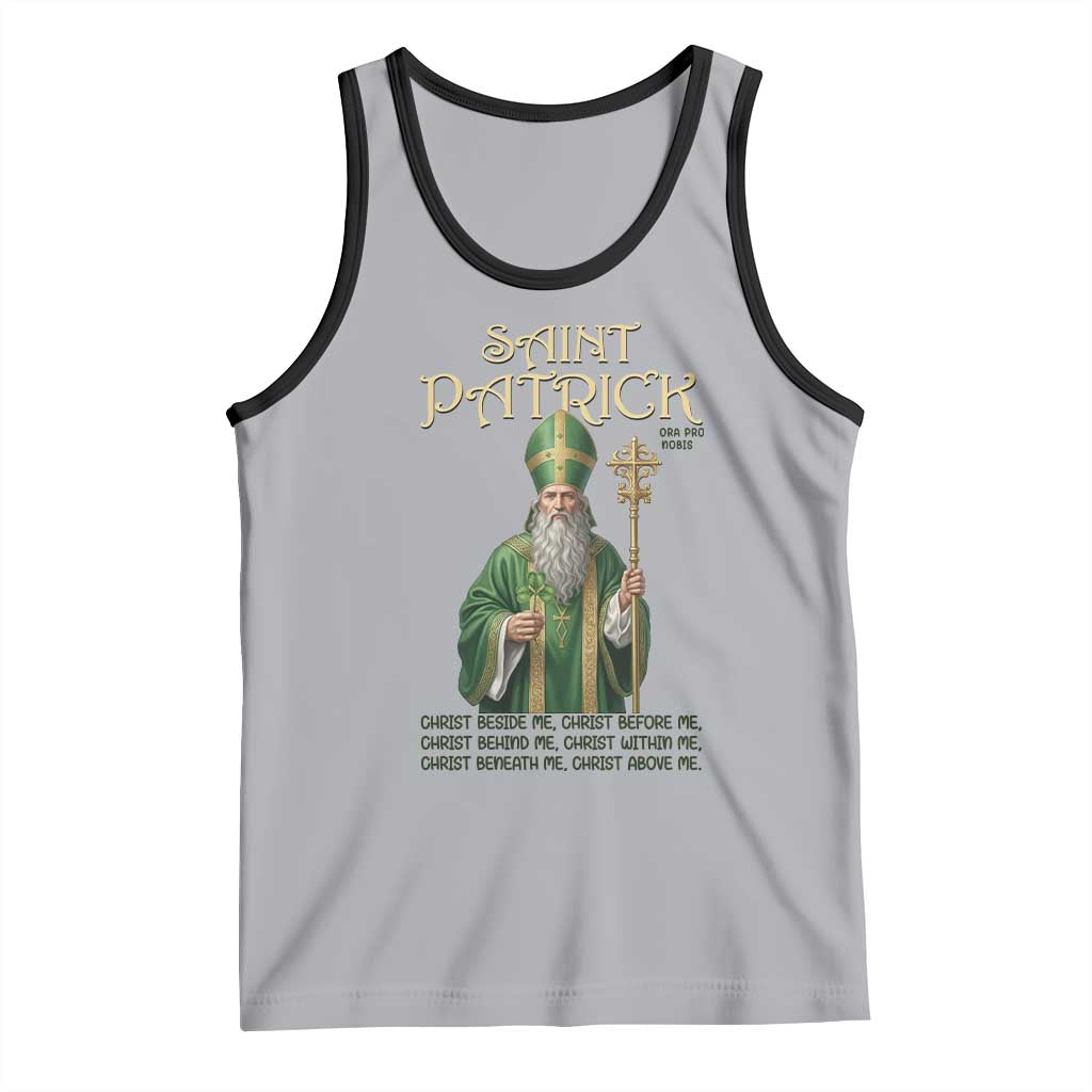 Saint Patrick Ora Pro Nobis Tank Top Irish Christian Prayer