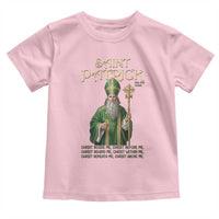 Saint Patrick Ora Pro Nobis Toddler T Shirt Irish Christian Prayer