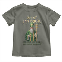 Saint Patrick Ora Pro Nobis Toddler T Shirt Irish Christian Prayer