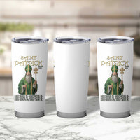 Saint Patrick Ora Pro Nobis Tumbler Cup Irish Christian Prayer
