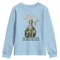 Saint Patrick Ora Pro Nobis Youth Sweatshirt Irish Christian Prayer