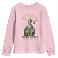 Saint Patrick Ora Pro Nobis Youth Sweatshirt Irish Christian Prayer