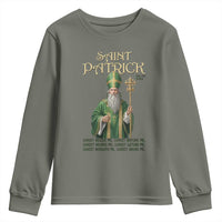 Saint Patrick Ora Pro Nobis Youth Sweatshirt Irish Christian Prayer