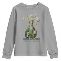 Saint Patrick Ora Pro Nobis Youth Sweatshirt Irish Christian Prayer