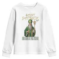 Saint Patrick Ora Pro Nobis Youth Sweatshirt Irish Christian Prayer