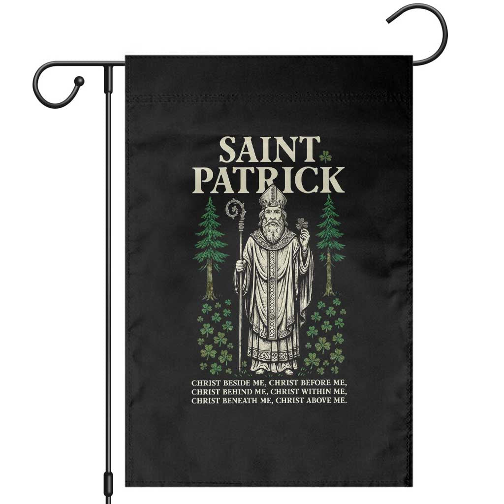 Saint Patrick Breastplate Prayer Garden Flag Irish Christian Gift