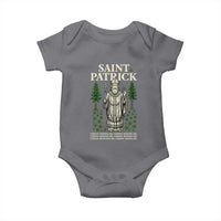 Saint Patrick Breastplate Prayer Baby Onesie Irish Christian Gift