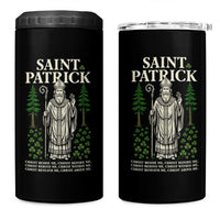 Saint Patrick Breastplate Prayer 4 in 1 Can Cooler Tumbler Irish Christian Gift