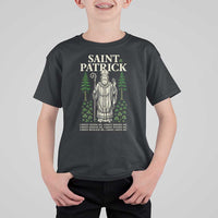 Saint Patrick Breastplate Prayer T Shirt For Kid Irish Christian Gift