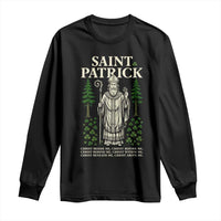 Saint Patrick Breastplate Prayer Long Sleeve Shirt Irish Christian Gift