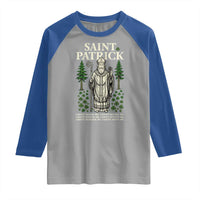 Saint Patrick Breastplate Prayer Raglan Shirt Irish Christian Gift