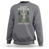 Saint Patrick Breastplate Prayer Sweatshirt Irish Christian Gift