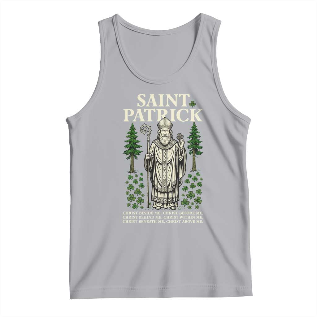 Saint Patrick Breastplate Prayer Tank Top Irish Christian Gift