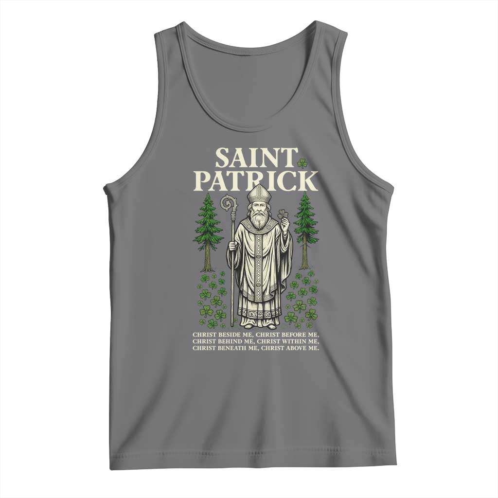 Saint Patrick Breastplate Prayer Tank Top Irish Christian Gift