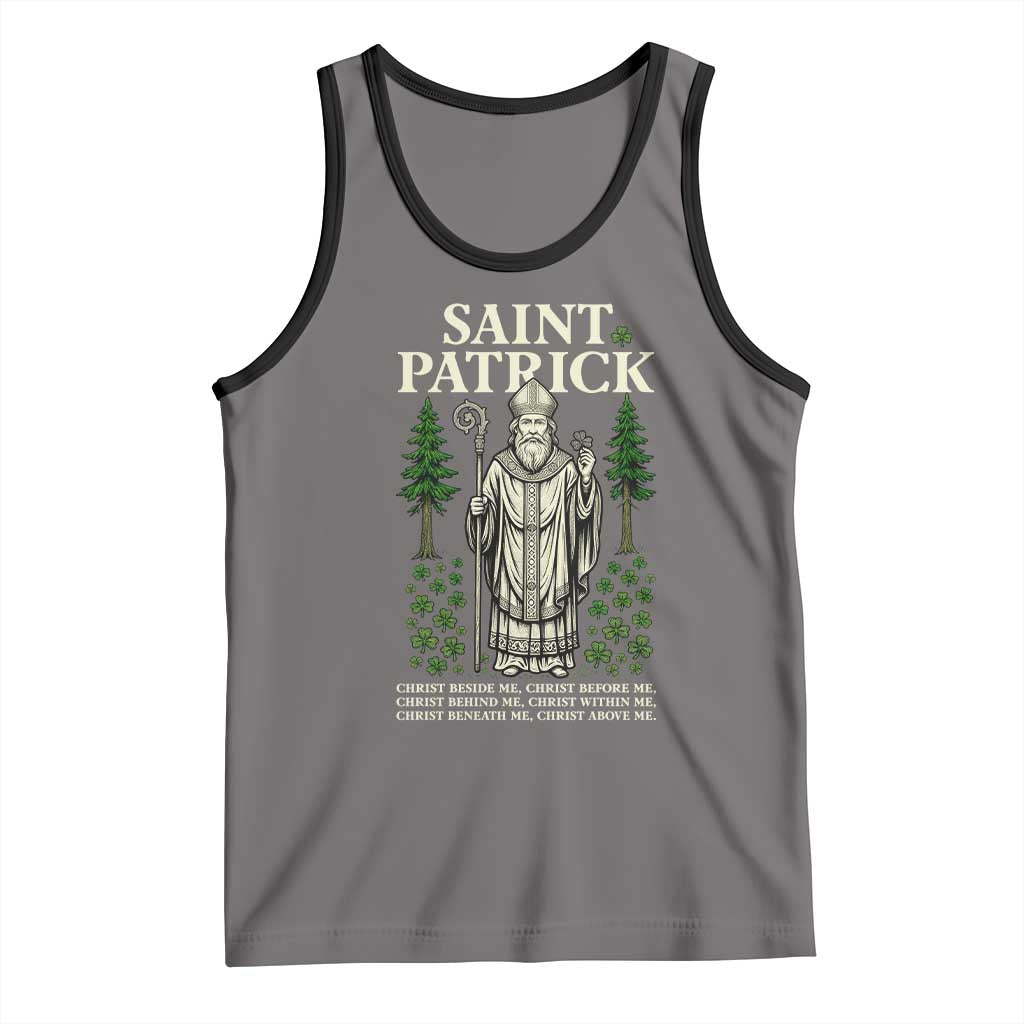 Saint Patrick Breastplate Prayer Tank Top Irish Christian Gift