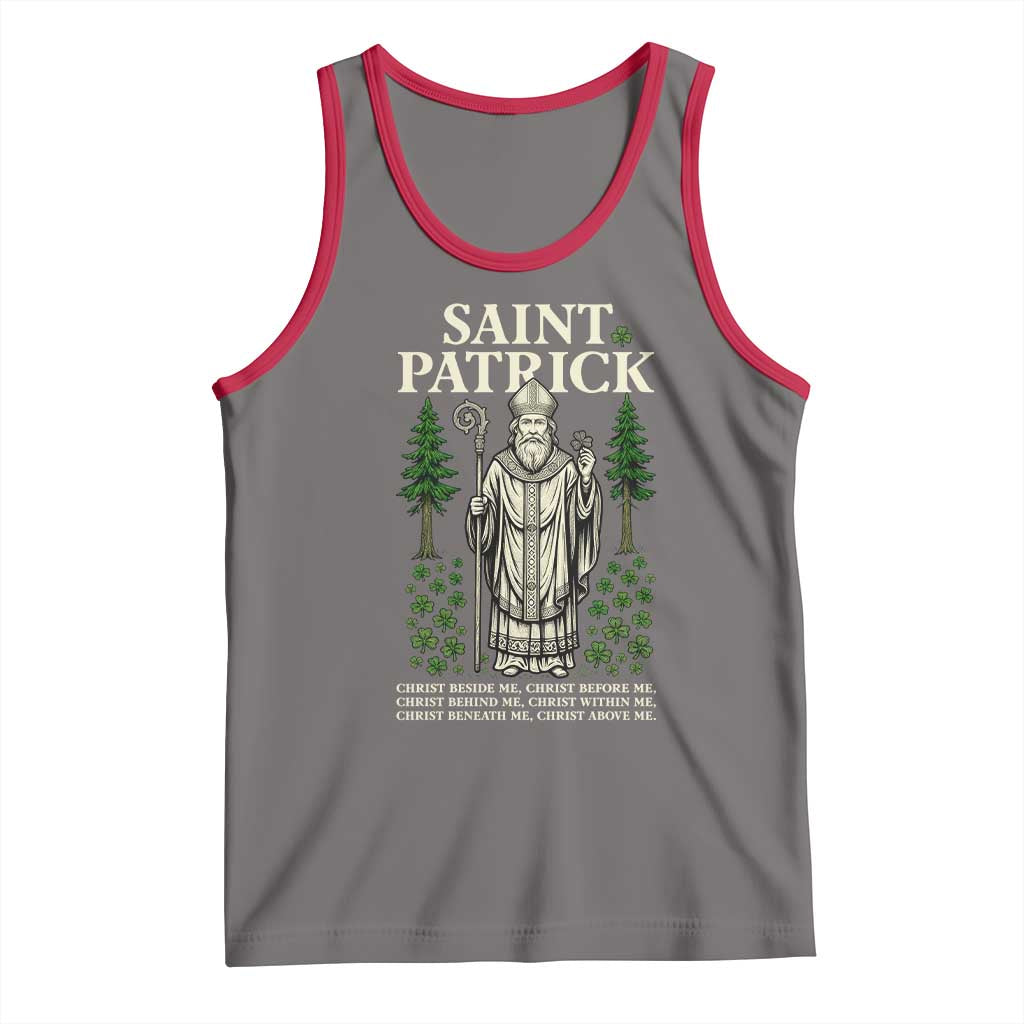 Saint Patrick Breastplate Prayer Tank Top Irish Christian Gift