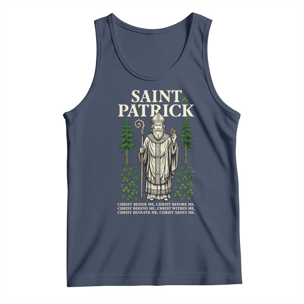 Saint Patrick Breastplate Prayer Tank Top Irish Christian Gift