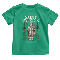 Saint Patrick Breastplate Prayer Toddler T Shirt Irish Christian Gift