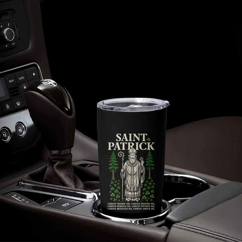 Saint Patrick Breastplate Prayer Tumbler Cup Irish Christian Gift