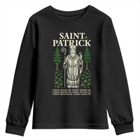 Saint Patrick Breastplate Prayer Youth Sweatshirt Irish Christian Gift