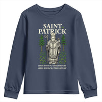 Saint Patrick Breastplate Prayer Youth Sweatshirt Irish Christian Gift