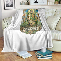 Funny Saint Patrick Go'n Git Snake Throw Blanket St Patricks Day