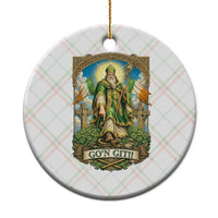 Funny Saint Patrick Go'n Git Snake Ceramic Ornament St Patricks Day