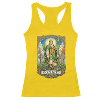 Funny Saint Patrick Go'n Git Snake Racerback Tank Top St Patricks Day