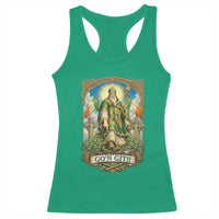 Funny Saint Patrick Go'n Git Snake Racerback Tank Top St Patricks Day