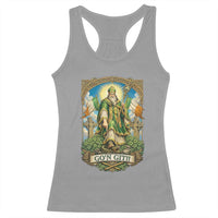 Funny Saint Patrick Go'n Git Snake Racerback Tank Top St Patricks Day